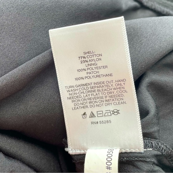 Express • Stunning Leather and Lace Black Long Sleeve Blouse Top - Picture 15 of 15